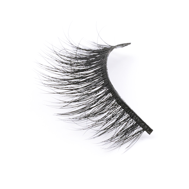 Private Label Wholesale Price 3D Mink Strip Lashes Soft Real Mink Eyelashes JN142